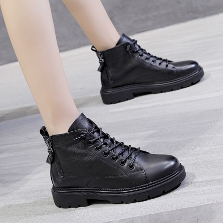 Short Boots Women's Autumn New Single Boots Children Thick-Soled Breathable Thin Boots Martin Boots Women